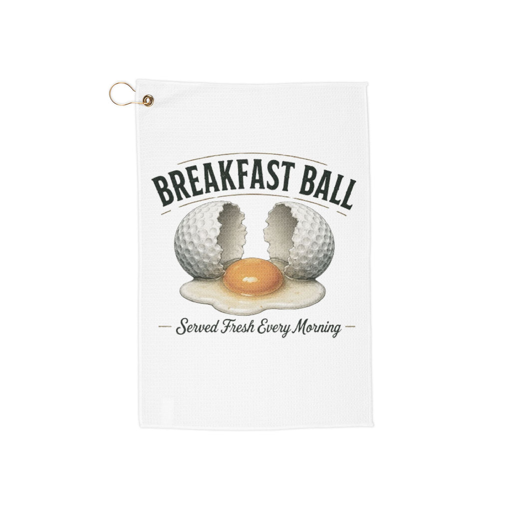 Breakfast Ball Golf Towel